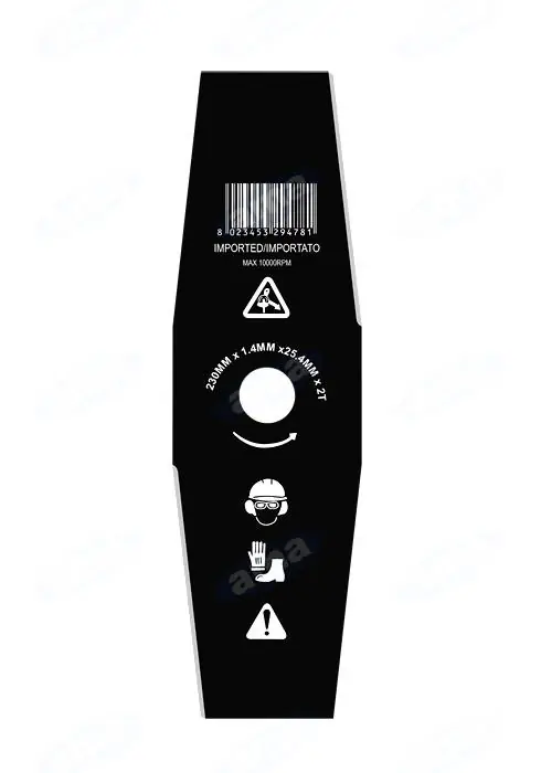 Dvouzubý nůž 1,4x25,4x230 mm Objednat Nyní