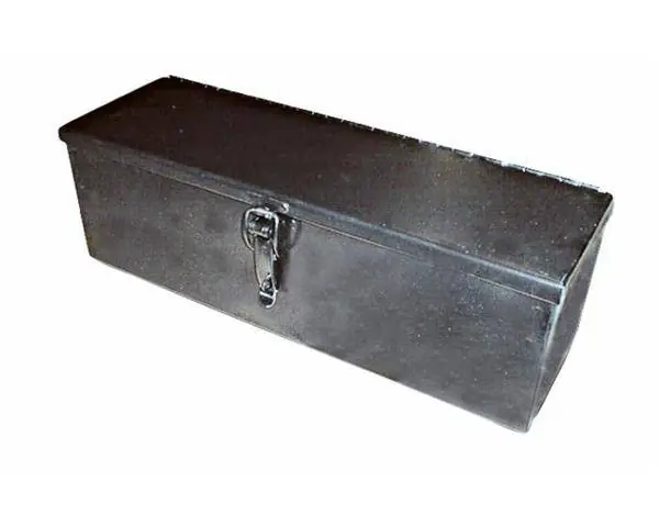plechový box na nářadí 420x130x130 Ověřený
