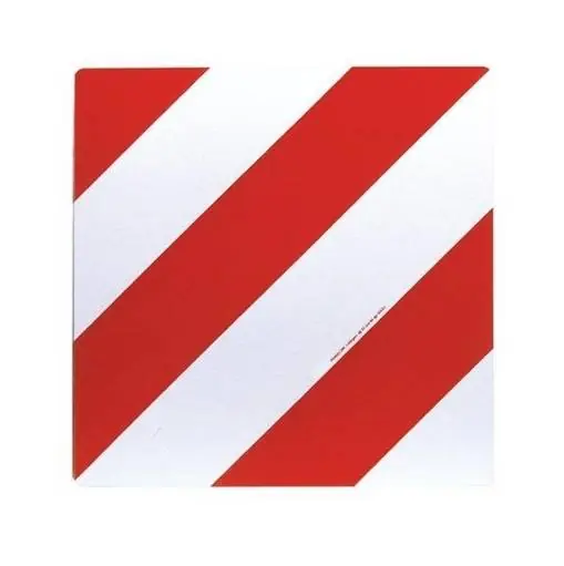 Zadní výstražná cedule odrazná 423x423 mm Výhodná Nabídka