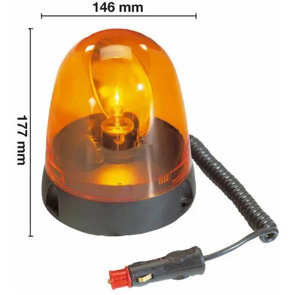 Nejprodávanější Rotační maják magnetický 12V, serie ONE