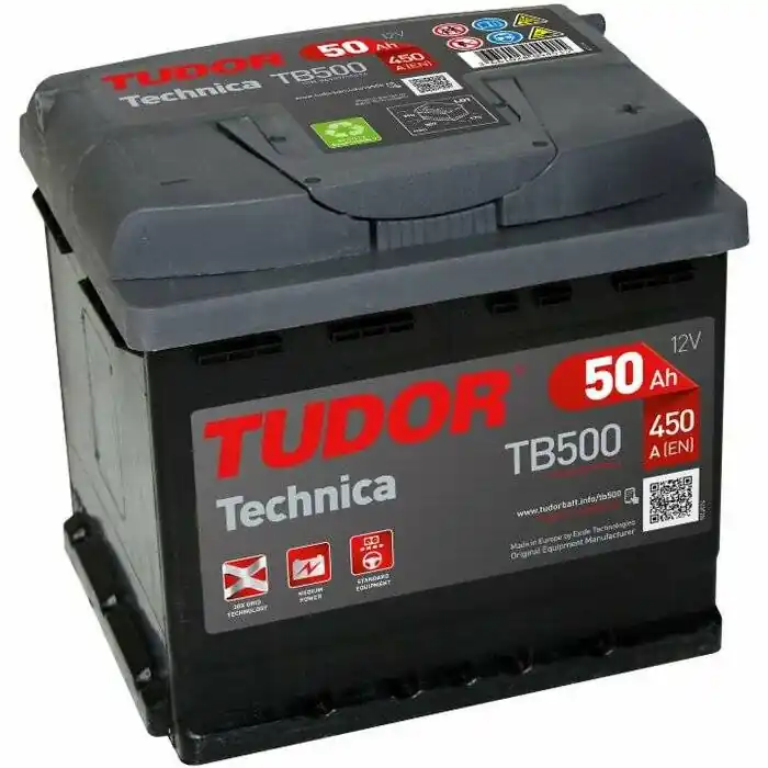 Autobaterie 12V, 50Ah, 450A, 207x175x190 mm Nejlepší Cena