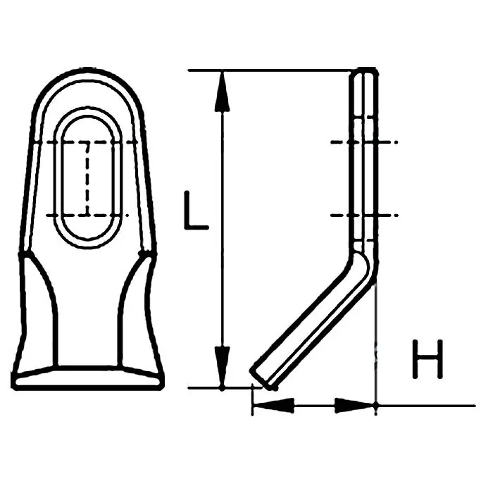 Cenový Hit Nůž Y 40x99 mm