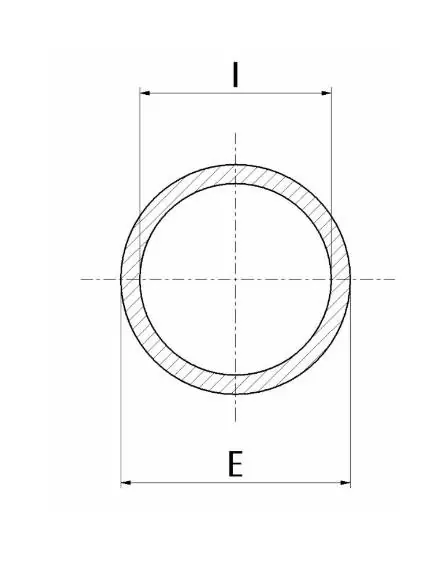 Autentický trubka válce 50x60 mm/3 m