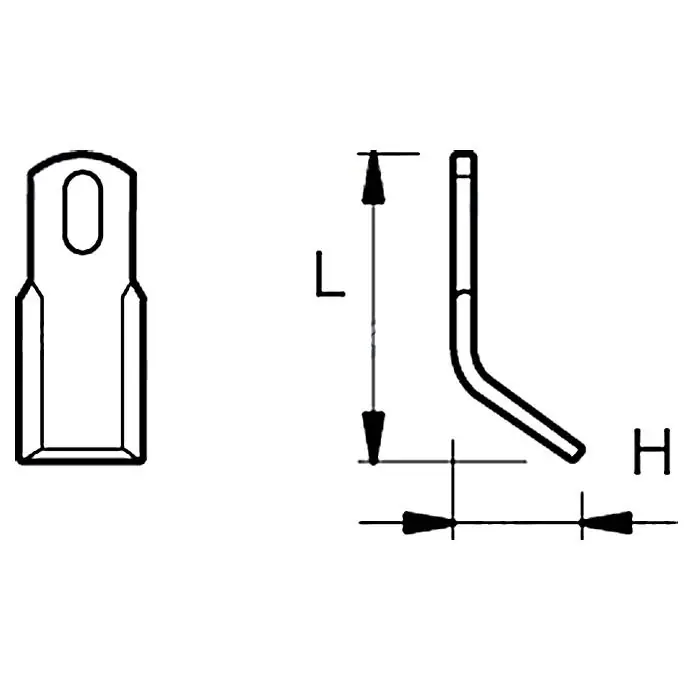 Nůž Y 45x103 mm Kup Teď