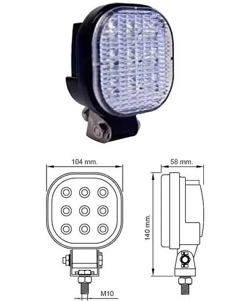 Pracovní světlo LED 12/24V 1000LM Finální Výprodej