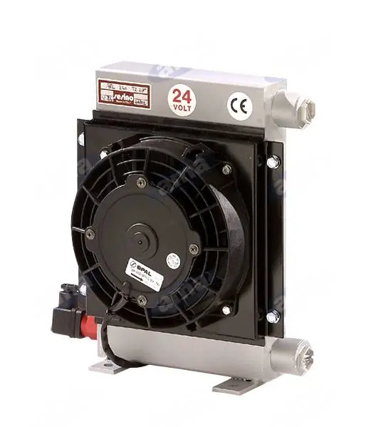 hliníkový chladič hydrauliky 24V ,10-80l Oblíbený