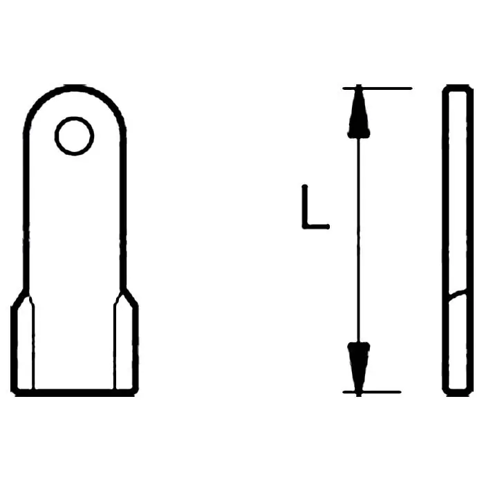 Cenově Výhodný Nůž mulčovací 130mm, 40x8