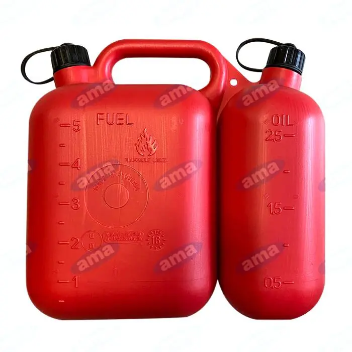 Plastový kanystr dvojitý 5 l + 2,5 l Cenový Hit