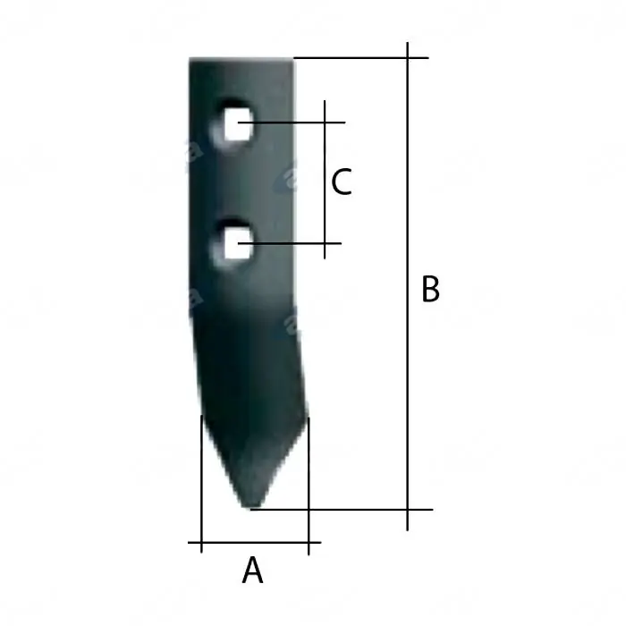 radlička 50x165 mm, materiál 7mm Cenově Výhodný