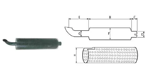Jen Po Omezenou Doba Tlumič Výfuku 60Hp