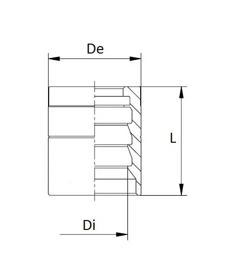 Lis. objímka 5/16" SAE 100 R1A - EN 853 1ST Bezpečná Platba