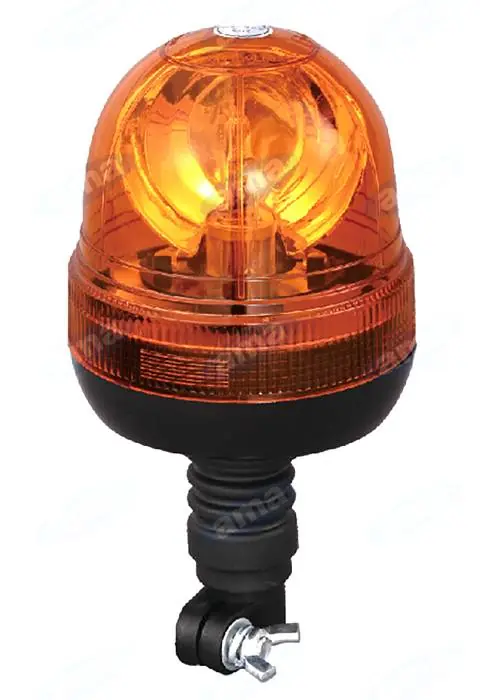 Rotační maják 24V 70W, pružný, na tyč Sleva