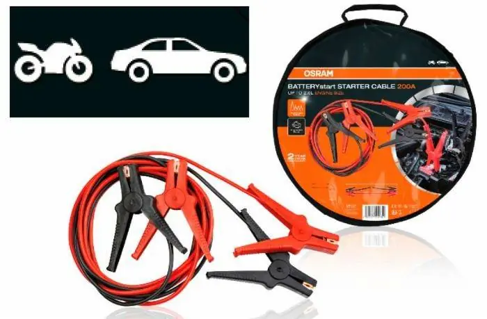 Koupit Online Startovací kabely OSRAM 300A 16MM² 3M