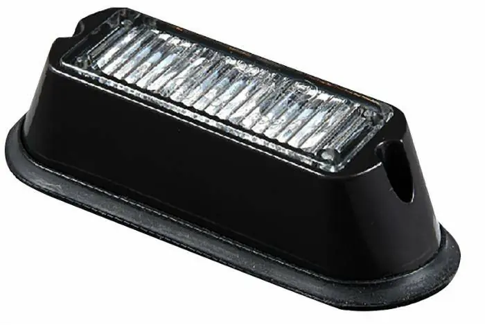 Sezónní Sleva Výstražné zábleskové LED světlo/maják, 12/24V, 9W