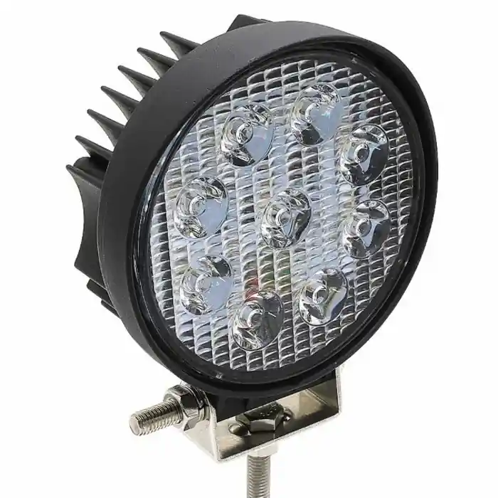 Kulaté LED pracovní světlo Ø 110 mm, 10-36V DC, 27W, 20... Vrácení Zdarma