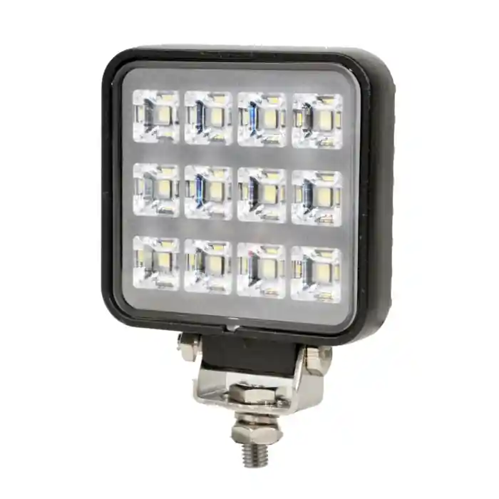 Čtvercové LED pracovní světlo 10-30V DC, 12W, 1800LM Dokud Zásoby Vydrží