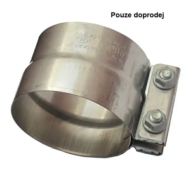 METACLIP - doprodej - stupňovitá spona 5"- matná Víkendová Akce
