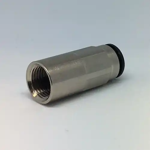 PNEUMAX P01022 (PCF-186) Nástrčné šroubení přímé 6-1/8" vnitřní závit Spojka přímá s válcovým (trubkovým) závitem Vysoce Kvalitní