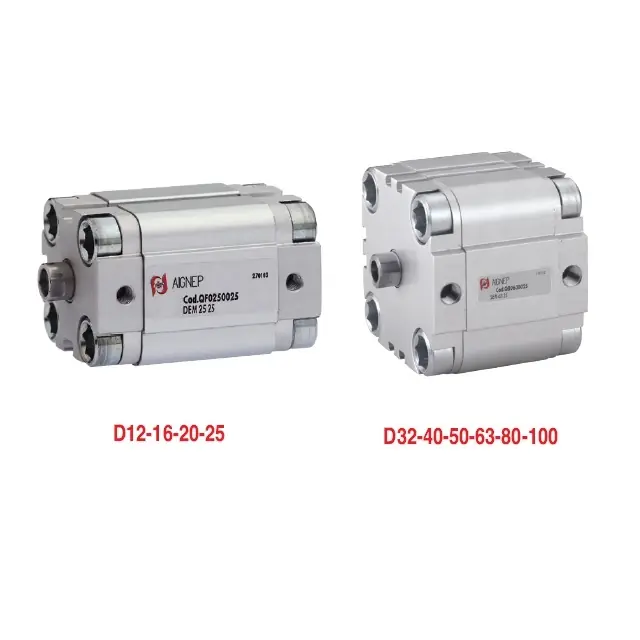 Cenová Bomba AIGNEP QF - KOMPAKTNÍ VÁLEC, dvojčinný s magnetem, průměr 20 mm, zdvih 20 mm