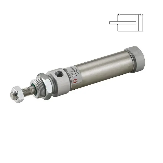 AIGNEP MFX PNEUMATICKÝ DVOJČINNÝ VÁLEC - Dn20, zdvih 50 mm, B= M22X1,5, A=M8, 1-10 Bar Pouze Dnes