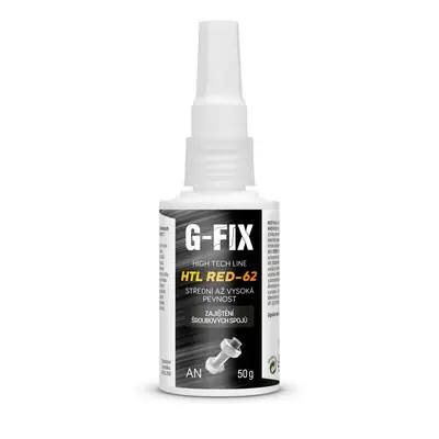 Jen Po Omezenou Doba G-FIX HTL RED 62 50g Lepidlo na zajištění šroubů, nízká pevnost, max-M36, 150°C