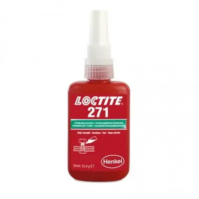 LOCTITE 271/50ml Zajišťování šroubů, vysoká pevnost LOCTITE Víkendová Akce