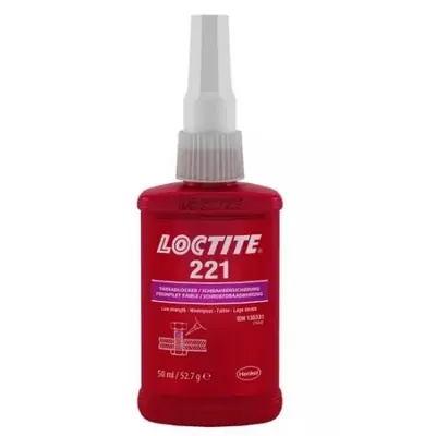 Must-Have LOCTITE 221/50ml Zajišťovaní šroubů,nízká pevnost LOCTITE