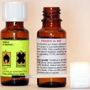 HF MARKET IA 701/18ml Kyanoakrylátový primer na silikon. gumu, PE, PP a PTFE Expresní Doručení