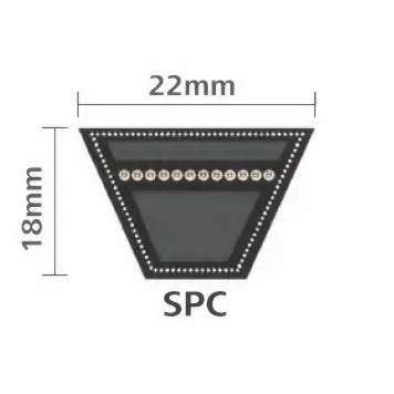Vrácení Zdarma Optibelt 22x2800 Lw/ 2830 La SPC řemen klínový