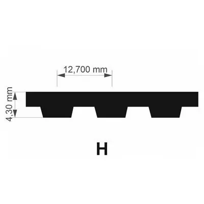 BANDO 880H ozubený řemen neoprenový Horká Nabídka
