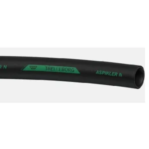 Ověřený TRELLEBORG 150/170 ASPIKLER N - tlaková a sací hadice pro čištění odpadů, černá, 6 bar -(pouze po 20m)