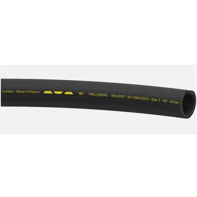 TRELLEBORG 50/64,5 PETROTEC VOLUDEC EN 1360 - antistatická tankovací hadice k navijákům pro cisterny, 16 bar Tovární Cena
