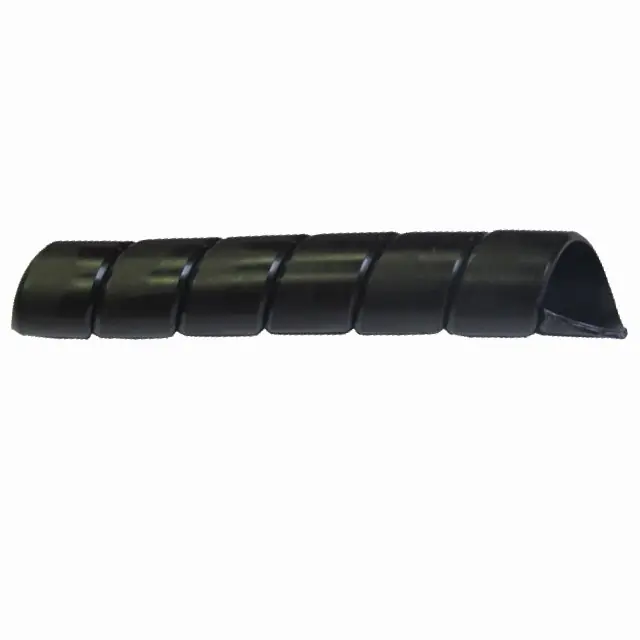 Finální Výprodej ZEC 36/40 SPIRALINA PE - černá ochranka 40x36, šíře 30,0 mm, na kabely (33-55 mm), tl.2,5