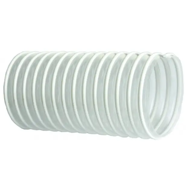 Vysoce Kvalitní ESPIROFLEX 20 VENTITEC PVC-1NO CRISTAL - transpar. hadice pro ods. neabrazivních mat.