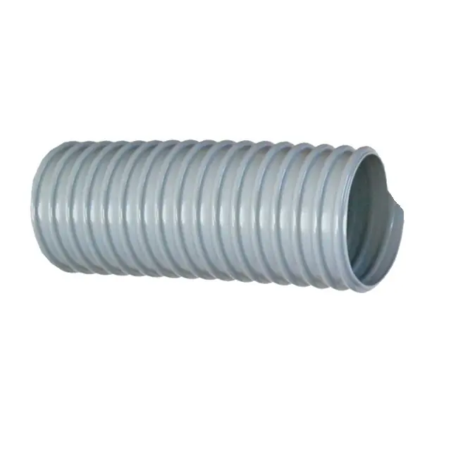 Dokud Zásoby Vydrží ESPIROFLEX 32/38 VENTITEC PVC-1N B - hadice pro odsávání neabrazivních materiálů, -10/60°C, šedá