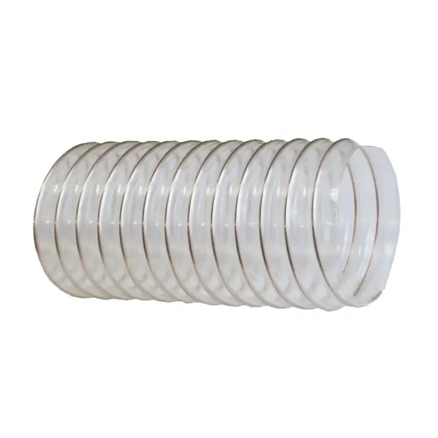 Značkový SCHAUENBURG 65/71 FLEXADUR PU-1N O - Hadice (65x71) pro odsávání mírně abrazivních materiálů, -40/+100°C, 0,4 mm