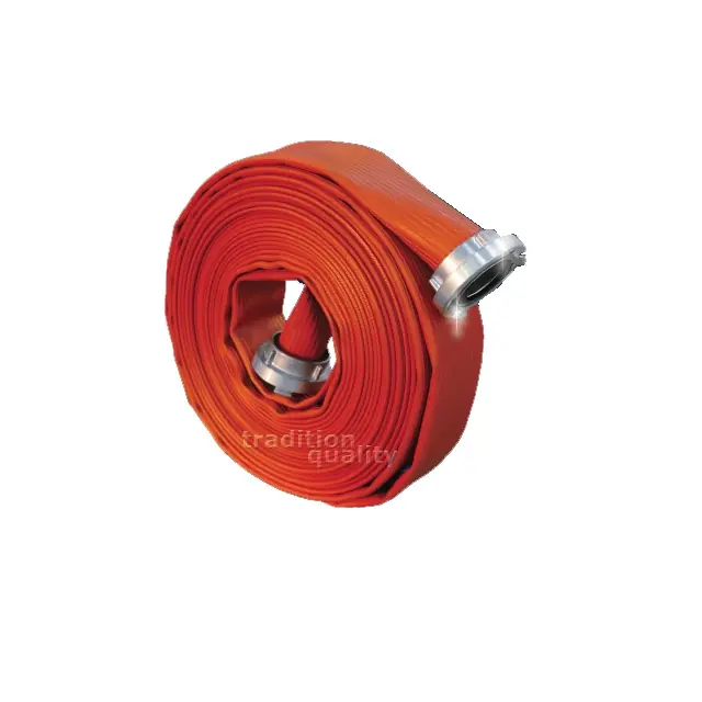 Hadice Techmatex 16 Bar - požární červená hadice s koncovkami Storz 2x C-52, 20 m Finální Výprodej