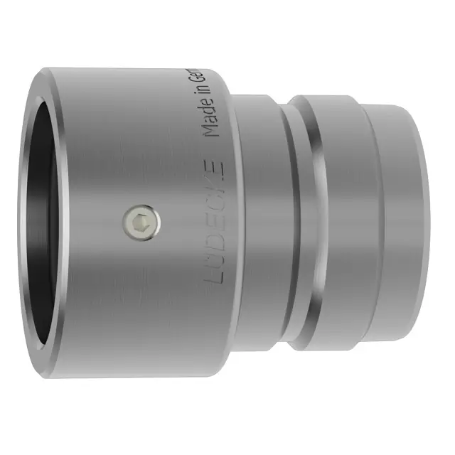 Hit Sezóny LÜDECKE SPOJKA SS GRS-R - Soft-Flow, SLW 50 mm, Vakuum-nipel, DN 41,10 B.,1.4305