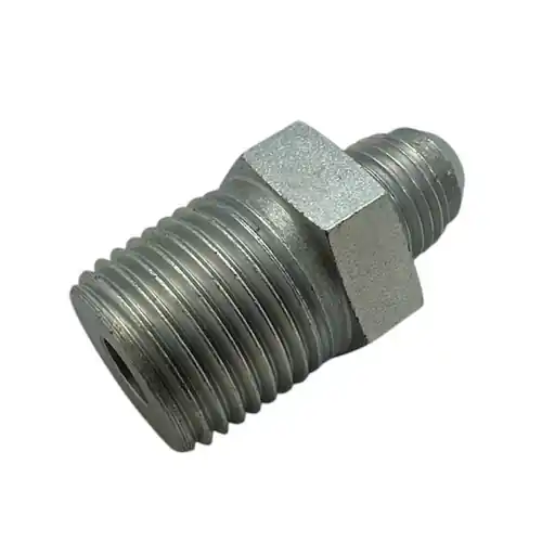 R R1/2" BSPT - AGJ 9/16" UNF hrdlo přímé Bezpečná Platba