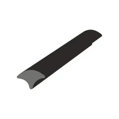 00598119 Pryžový klínek do profilů do oken dopravních prostředků, 6x9mm, 70°ShA, NBR Super Cena