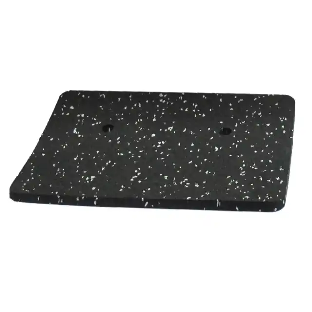 Nakupujte Hned SPORTOVNÍ PODLAHOVINA BLACK - 8 mm protismyk. recykl. pryž š.1,25 m x 10 m, SBR, 980 kg/m³