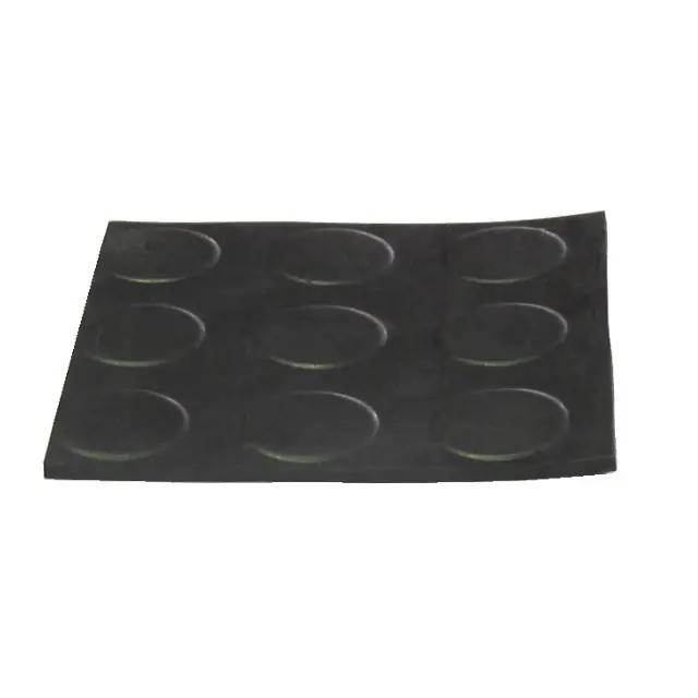 Oblíbený ZENITH RUBBER GM 8Z - ČERNÁ - penízková pryžová podlahovina SBR, 3x1200 mm (-30°/+70°C)