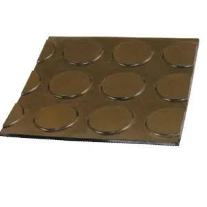 Časově Omezené ZEBRA GM 8 - ČERNÁ 4 mm - šíře 2000 mm, penízková pryžová podlahovina, 70°ShA, 3,5 MPa