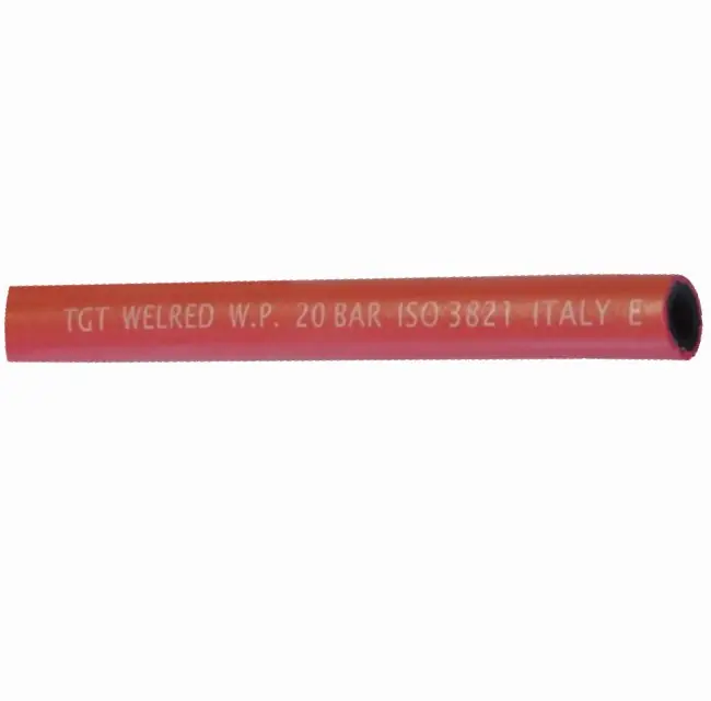 Bezpečná Platba TGT 19/30 ACETYLEN - EN 559 - hadice pro acetylén, ISO 3821, 20 bar (-25/+80°C)