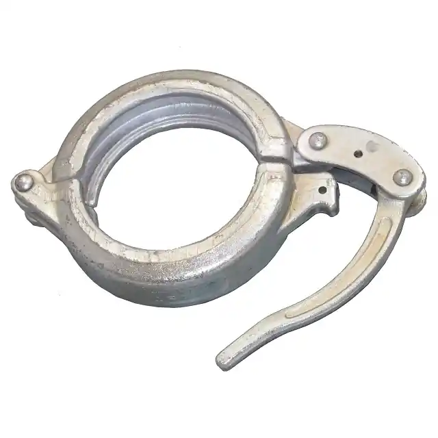 Akce BETON SPONA - 2,5"" DN 65 mm - s pákou, ocelolitina, černé barvy (včetně těsnění)