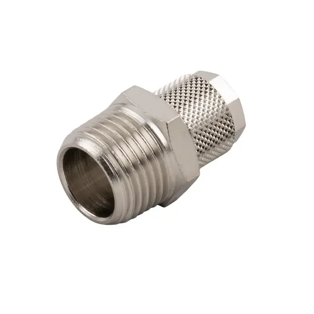 AIGNEP 1000 - PŘÍPOJKA PŘÍMÁ PUSH-ON s vnějším závitem R1/2" na 12,5/15 mm hadici Jen Po Omezenou Doba