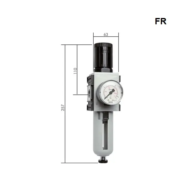 Oblíbený Aventics / Emerson KOMPLETNÍ FILTR+REG+MANometr FR-2 (5 µm) IG 3/8" 1,5-16 bar, reg. 0,1-2 Bar, S/M (-10/+50°C)