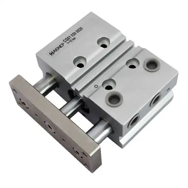 AIGNEP CG01 DVOJČINNÝ MAGNETICKÝ VÁLEC s 3 vedením -ø25 zdvih 50mm, S=216,6/T=116,7 (N/5 Bar) Sleva