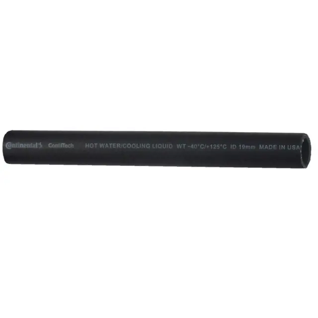 Vysoce Kvalitní ContiTech 12/20 CALORTEC HT 125 - hadice pro horkou vodu a chladicí kapaliny 6 bar, EPDM, -40/+125°C,