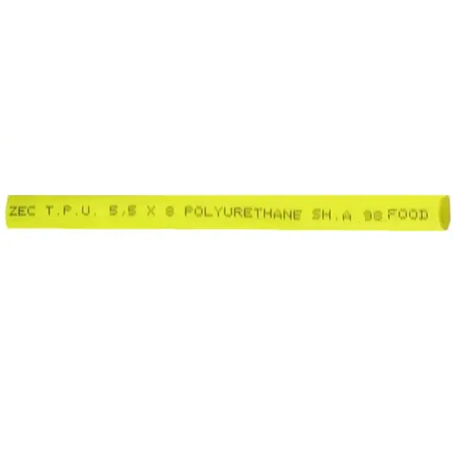 Dokud Zásoby Vydrží ZEC 2/4 AEROTEC PU 98SH YELLOW - žlutá T.P.U. had. 4/2 mm 19 Bar (-20°C až 60°C) FDA 21 CFR 177.2600
